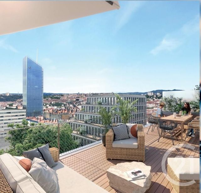 Appartement T3 à vendre - 3 pièces - 55.8 m2 - LYON - 69003 - RHONE-ALPES - Century 21 Rive Gauche