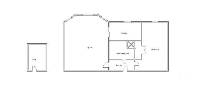 Appartement F2 à vendre - 2 pièces - 39.93 m2 - LYON - 69006 - RHONE-ALPES - Century 21 Rive Gauche