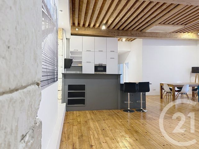 Appartement F3 à louer - 3 pièces - 105.06 m2 - LYON - 69001 - RHONE-ALPES - Century 21 Rive Gauche