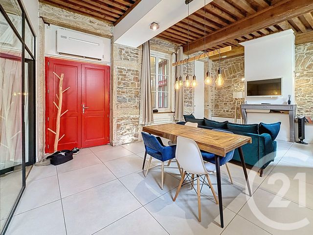 Appartement F2 à vendre - 2 pièces - 49.0 m2 - LYON - 69002 - RHONE-ALPES - Century 21 Rive Gauche