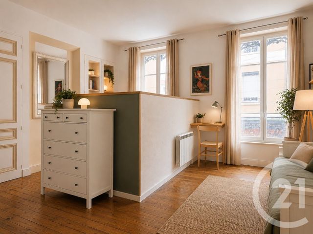 Appartement F1 à vendre - 1 pièce - 38.35 m2 - LYON - 69006 - RHONE-ALPES - Century 21 Rive Gauche